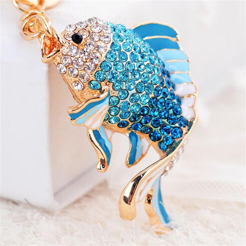 Cute Owl Crystal Rhinestones Crsytal Car Bag Keys Exquisite Pendant Cartoon Trendy Animal Key Chains Bag Charm