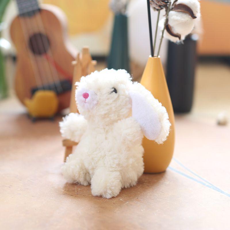 Cute Cute Sagging Rabbit Pendant Plush Toy Doll Rabbit Bag Hanging Decoration Keychain Doll Doll