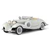ABAB1 1:24 500K Classic Vintage Car Simulation Alloy Car Sound and Light Model Children's Hobbies Collecting Gifts Toys