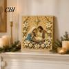 Einzigartige Schreibtisch-Dekorationen DIY Jesus Perlenkunst-Set, Diamantmalerei für Erwachsene, Christliches Mosaik Kreative Schlafzimmer-Accessoires Bastel Christ