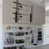 Multiple Rod Holder Wall Mounted Organizers Durable Acrylic Structure with Anti Slip Features for Fishing Enthusiasts