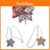 Starry Bag Mini Metal Hollow Diamond Crossbody For Casual Travel
