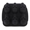 Soft Silicone Skeleton Head Cake Mold Elasticity Halloween Skull Cake Mold  Halloween