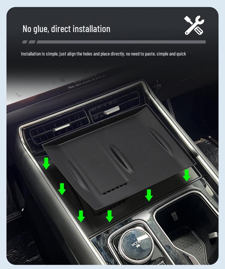 Chery Fengyun T9 Wireless Charging Anti-Slip Silicone Pad for Car Interior