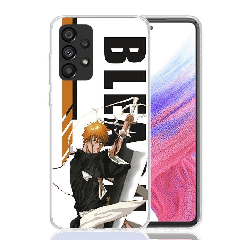 Anime Bleach Ichigo Kenpachi Phone Case For Samsung Galaxy A17 A16 A14 A15 A13 A57 A56 A54 A55 A53 A37 A36 A34 A35 A33 A26 A24 A