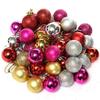 24PCS Christmas Balls Christmas Tree Decorations Xmas Ornaments Polystyrene Ball USA New Year Gifts Noel Navidad Home Decor
