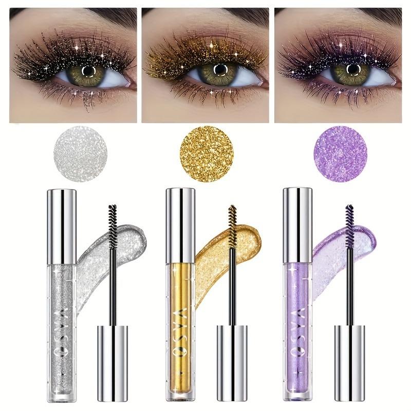 Glitter Mascara Sparkling Shimmer Lash Mascara for Party Makeup