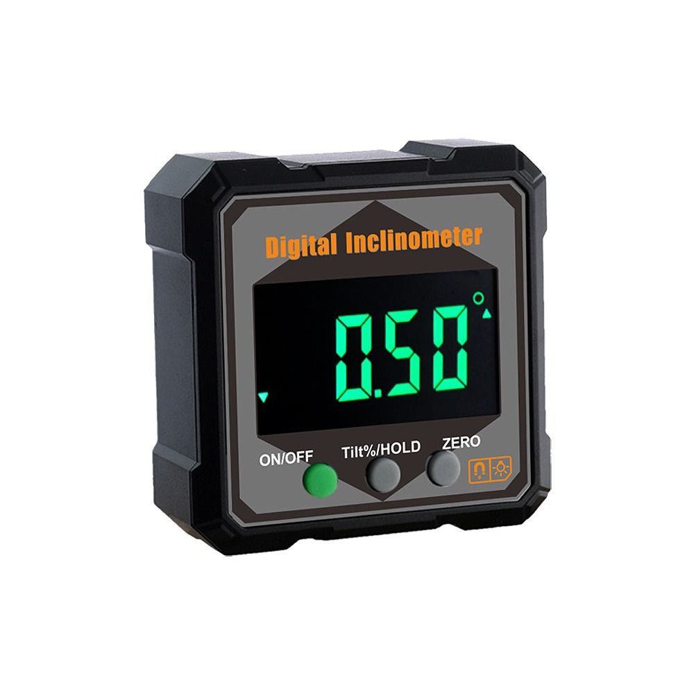 1Pcs Multifunctional Digital Inclinometer Electronic Magnetlc LCD Display Digital Angle Finder 360-degree Measurement