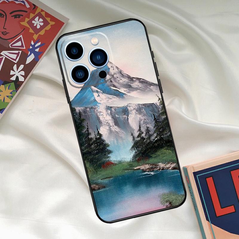 Nature Forest Mountain Phone Case For iPhone 16 14 13 12 11 15 17 Pro Max 15 16 Plus 13 Mini 16e 17 Air Funda Cover