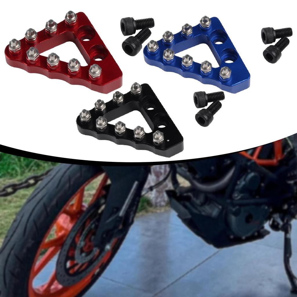 Rear Brake Pedal Lever Step Tip Replacement Sturdy Professional Accessories Easy to Install Brake Pedal Lever Tip Plate