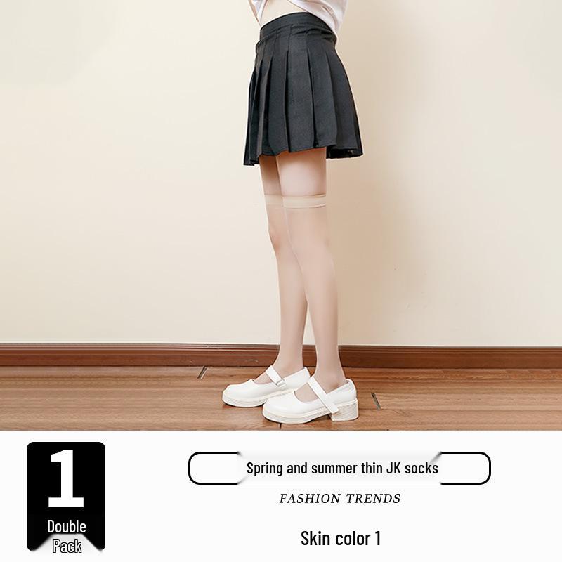 Women's Durable Anti-Snag Over-the-Knee Slimming Socks - Spring/Summer Thin Mid-Calf Design