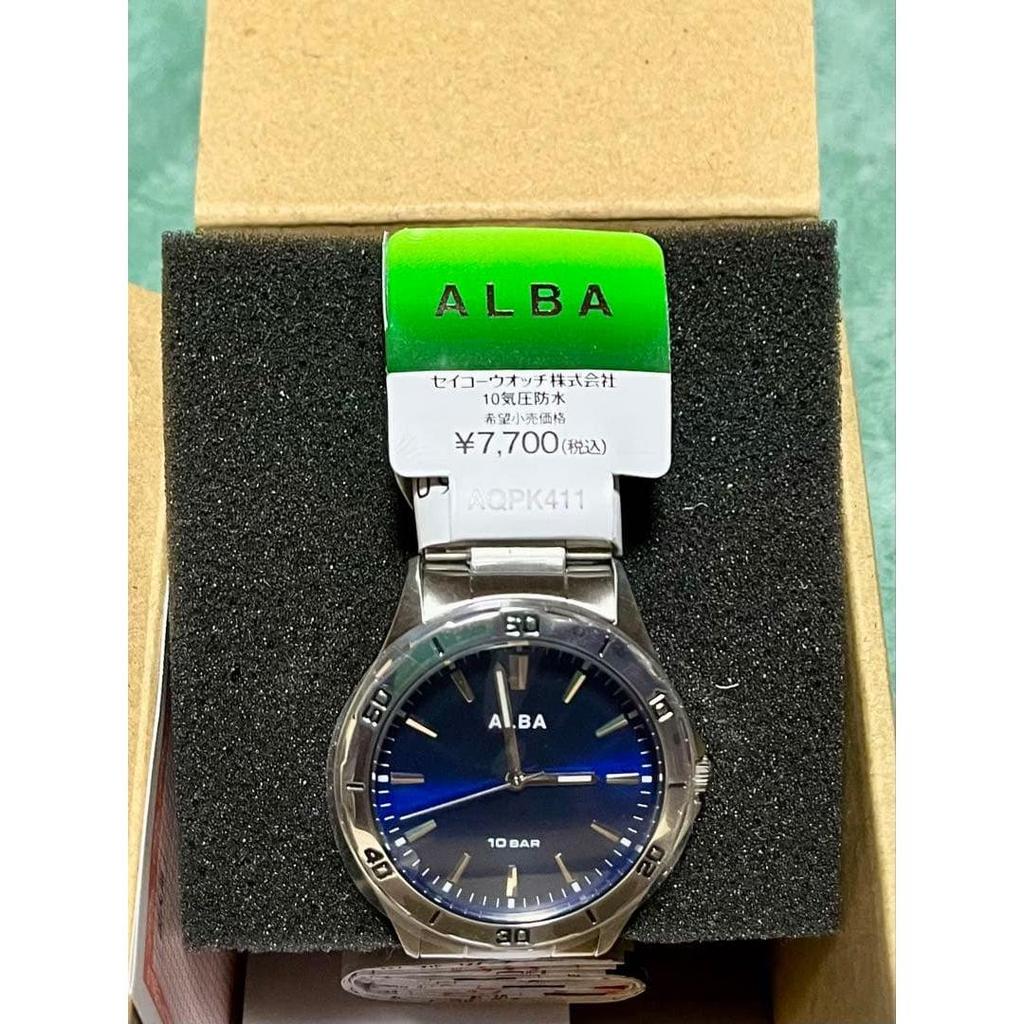 Used SEIKO ALBA Men's Watch AQPK411 Unused New!!