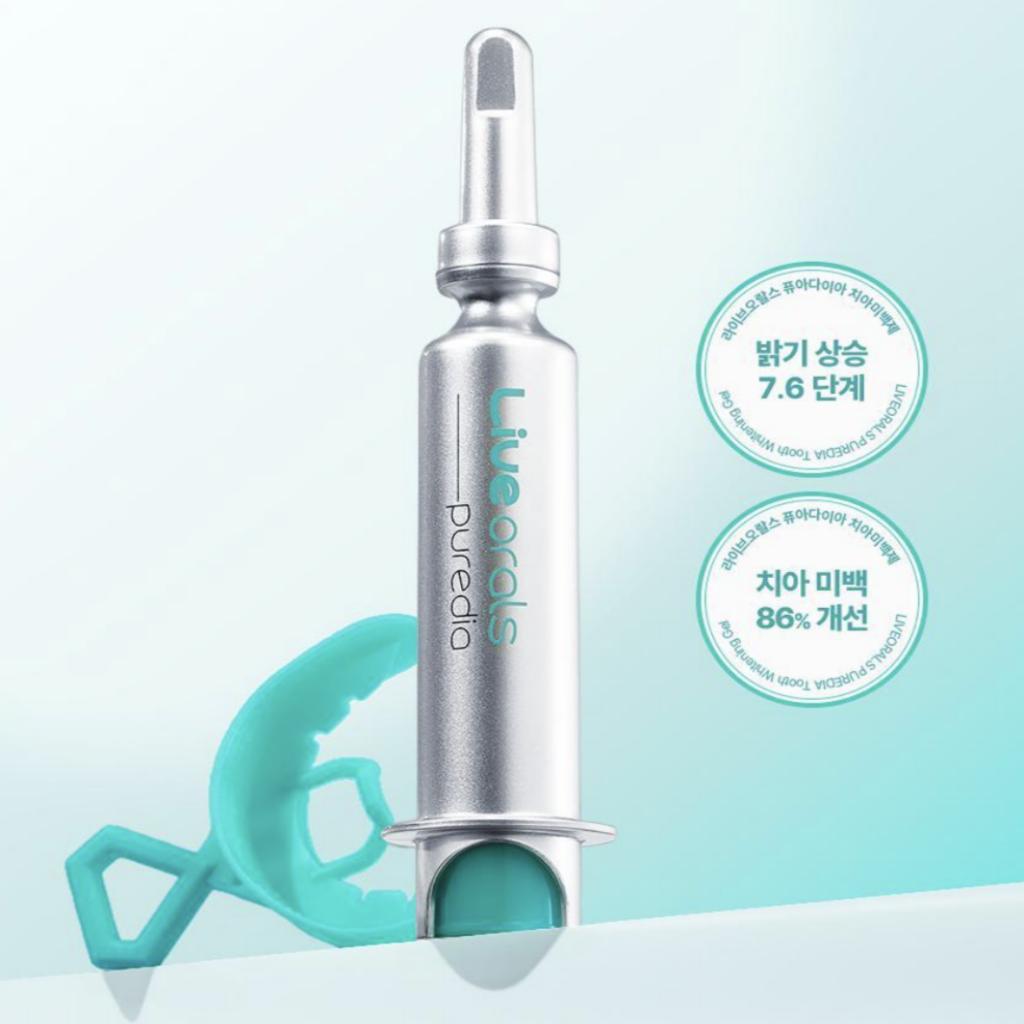 [LiveOrals] Pure Dia Self Teeth Whitener (2week Supply)