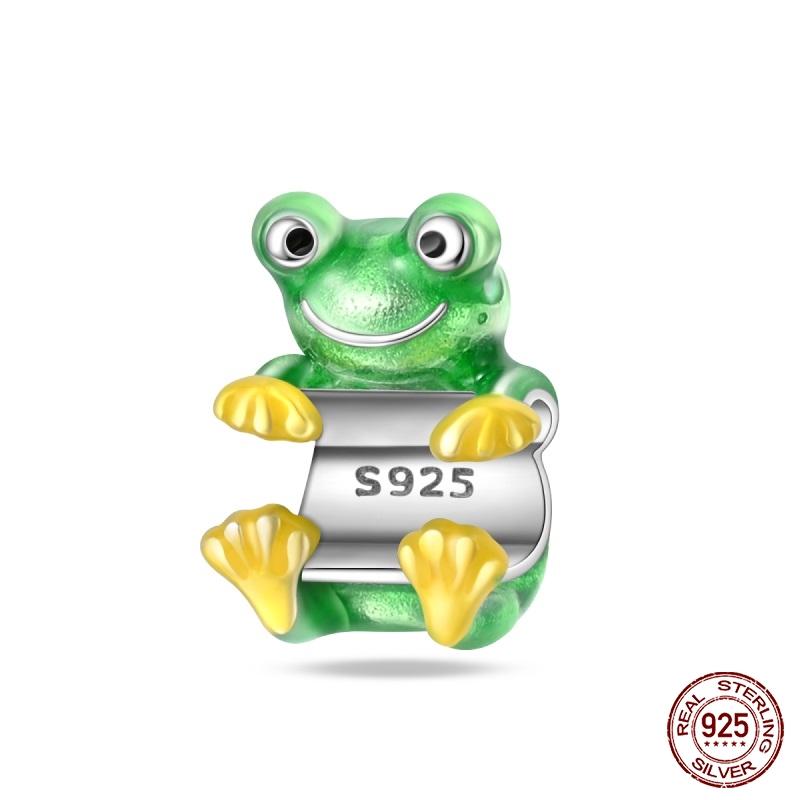 New Copper Fashion Glowing Space Astronaut Spaceship Charms Beads Fit Brand Original Bracelet Diy Jewelry Gift