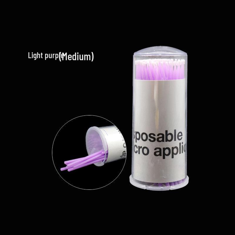 Disposable Mini Cotton Swabs for Cleaning, Makeup Application, and Eyelash Touch-ups with Special Pointed Tips