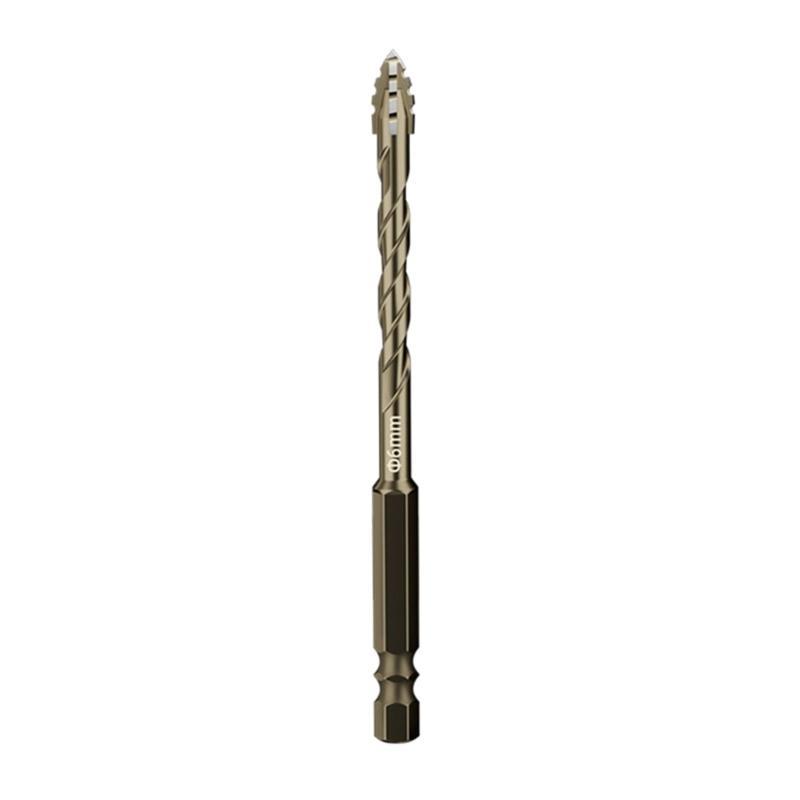 652F Upgraded Four Edged Drill Bit Professional Carpentry Tool For Glass Ceramic Concrete Brick Metal Drill Bit