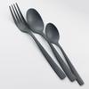 4Pcs Matte Silver Stainless Steel Silverware Cutlery Set Dinnerware Knife Fork Spoon Flatware Kitchen Home Dinner Tableware Set