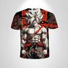 2026 Summer Dragon Ball Retro Fitness T-shirt Men's Oversized 3D Printed Short-sleeved Family Unisex Children's Sports Shirt