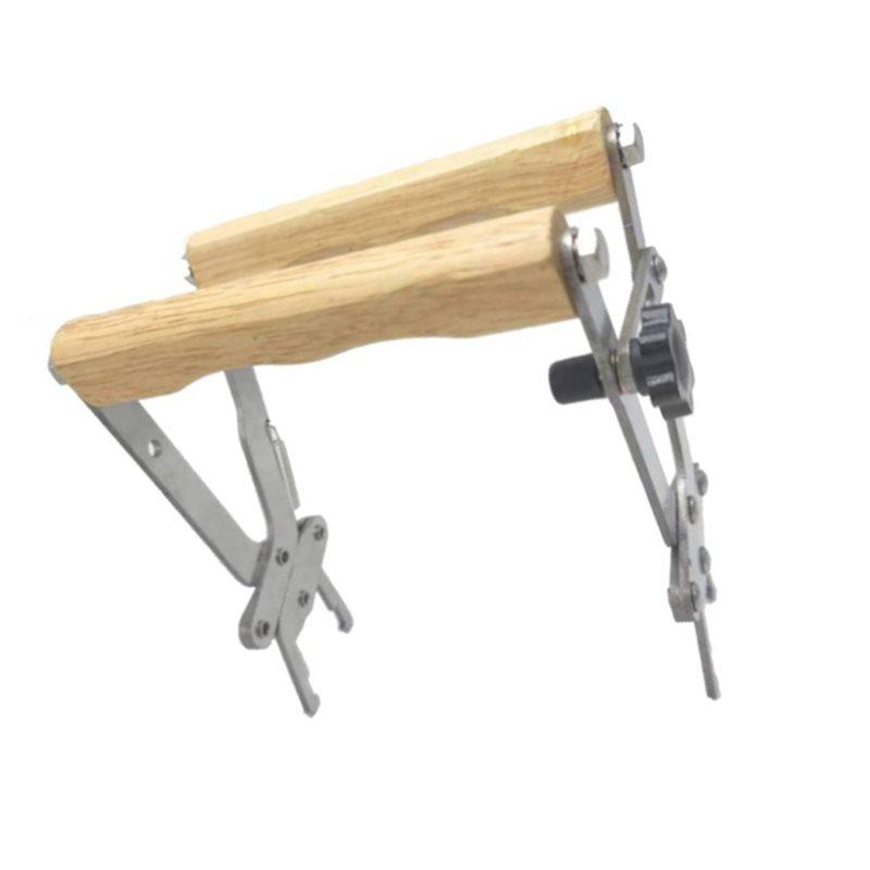 ABKP-Beekeeper Tools- Wooden Handle Hive Lift Bee Capture Gripper Grip, Frame Grip Holder For Beekeeping