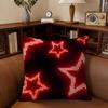 Ins Black And Red Pillow Gift Home Office Decoration Pillow Bedroom Sofa Car Cushion Coverpillow Case