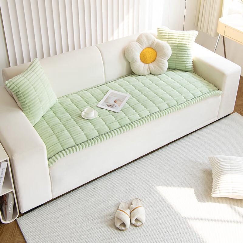 Yuanzu Corduroy Non-slip Sofa Cushion