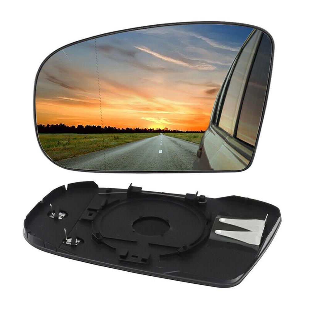 Car Side Rearview Mirror Lens Wide Angle Reversing Mirror Glass Compatible For Mercedes-benz S Series W220 98-02