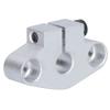 2pcs Rod Clamping Support Linear Shaft Support Horizontal Mount Flange Mount Bracket  For 3D Printer