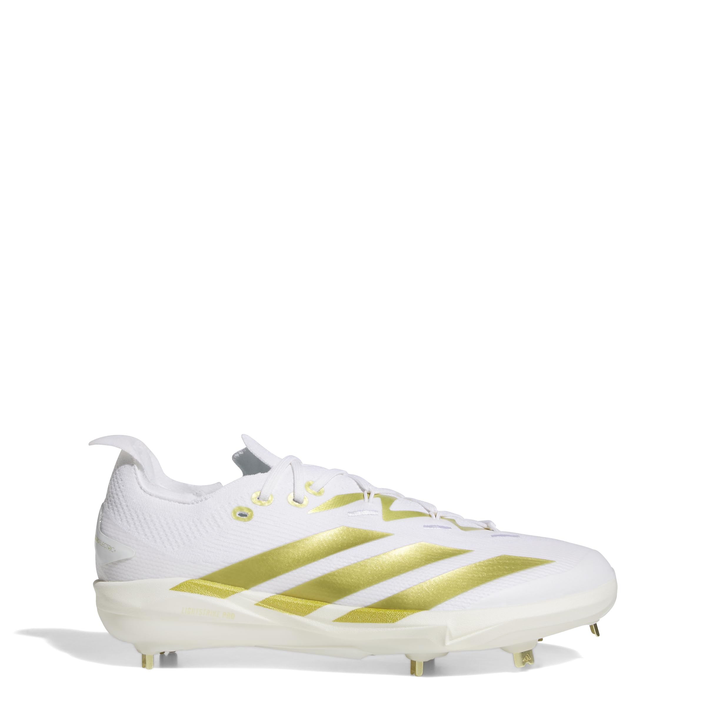 

Бейсбольные бутсы Adidas adizero Electric+ 2.0 BSB, размер 29,5 см, белый/золотистый металлик/золотистый металлик (NJI67)