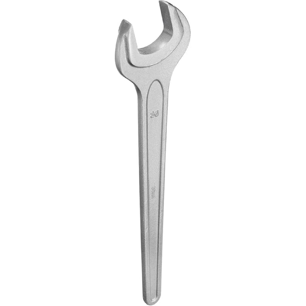 HARFINGTON Single Open Ended Spanner Wrench, 46mm, Thicken CR-V Steel Open End Wrench Tool for for Automotive Repair and Furniture Assembly, Grey