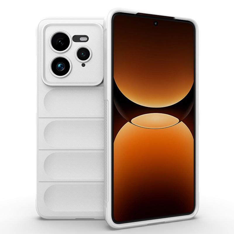 Soft Armor Phone Case For Mi Xiaomi 15 14 14T 13 13T Pro Lite Ultra Liquid Silicone AirBag Protective Coque Cover Funda