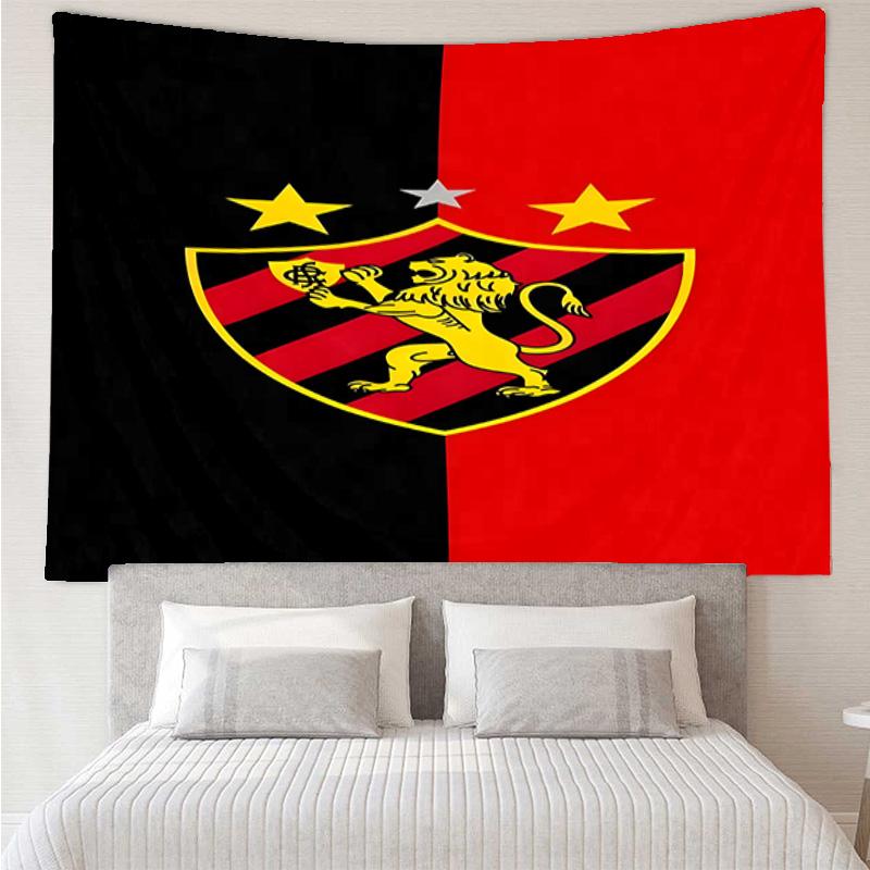 Football Club Emblem Lion Tapestry Hanging for Bedroom,Livingroom, Playroom,Decor Art Room Wall Tapestry Holiday and Birthday Gifts