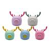 Kids Water Sippy Cup Lid Antler Creative Cartoon Baby Cups with Straws Leakproof Water Bottles Cover Outdoor Childrens Cup Lids