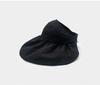 Japanese empty hat women's summer vinyl bucket hat sunshade sunscreen face hat