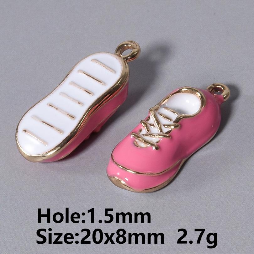 5/15pcs/Lot Cute Girl Pendant Enamel Cherry Rabbit Star Charms For Jewelry Making Supplies 3D Charm In Bulk DIY Earring Keychain