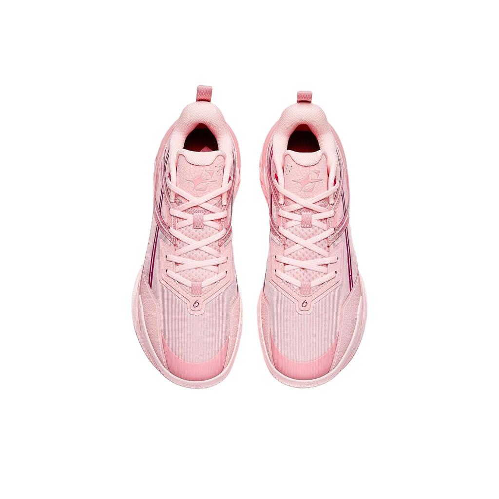 Anta Air 6 Heartbeat Cement King Outdoor Shock Absorption Anti-Slip Low-Top Basketball Shoes Men sneaker Pink 912541602Q-4
