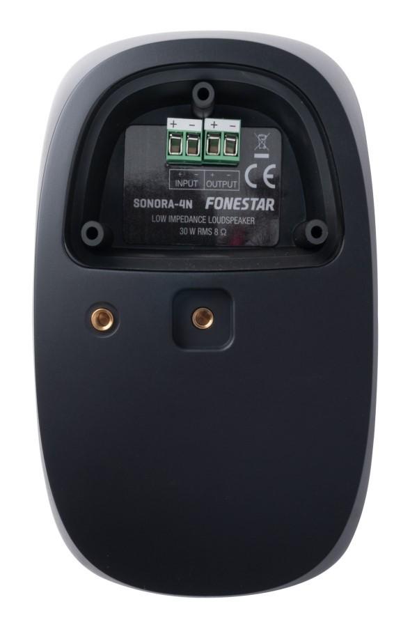 Fonestar Sonora-4N - Wodoodporny (Ip-66) Głośnik Instalacyjny, Czarny