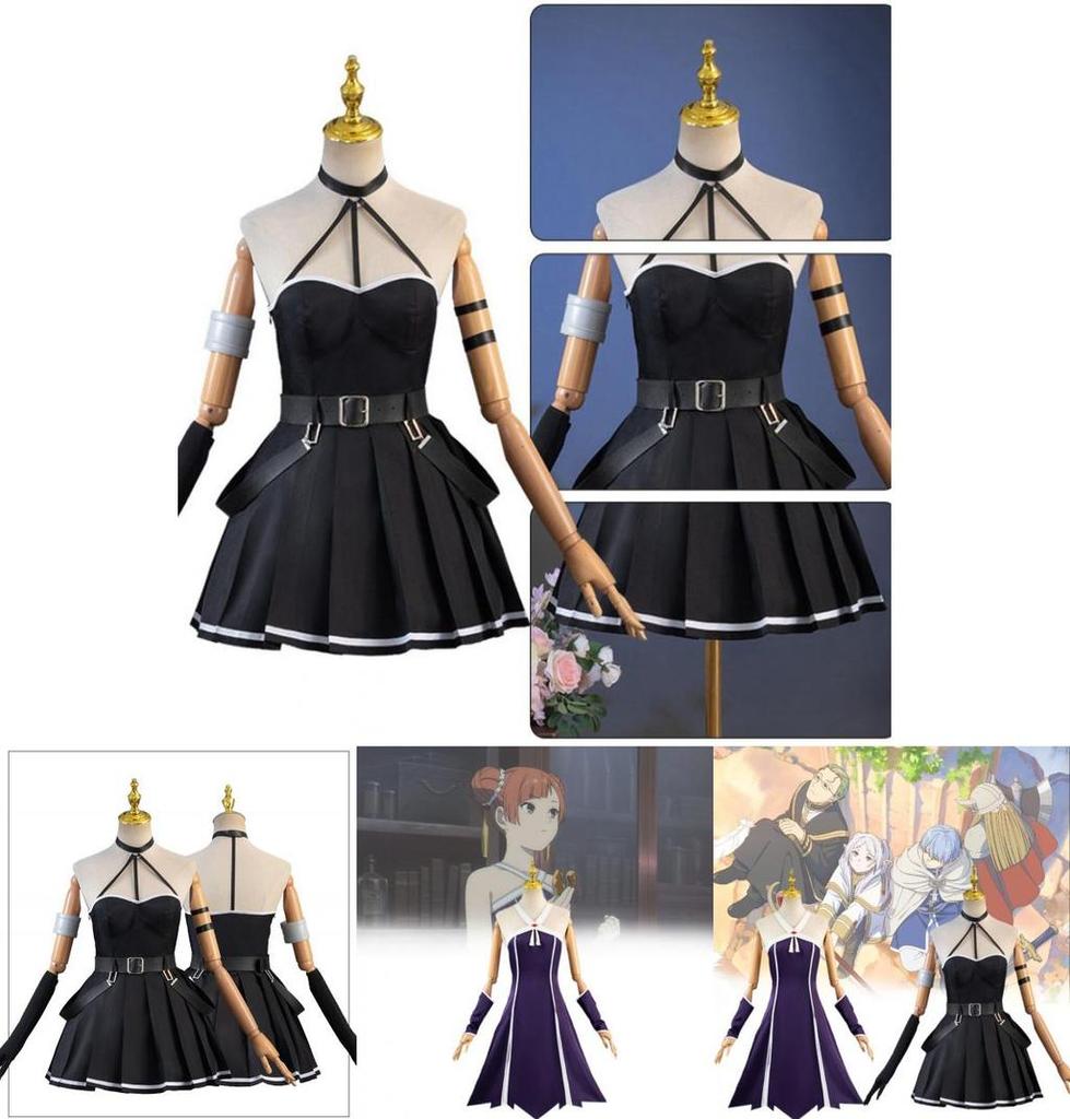 Funeral Flora Cos Outfit Ubell Laofen Cosplay Anime Costume Polyester Fabric