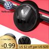EPYFH1 For VW Volkswagen Jetta MK5 Golf Not Affect ACC Car Front Grill Cover OR Rear Trunk Emblem Lid For VW Golf 6/7/7.5/8/Passat /Pol