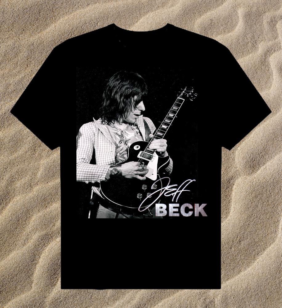 Jeff Beck T-Shirt Unisex Cotton Tee S-234XL NP1812 XL