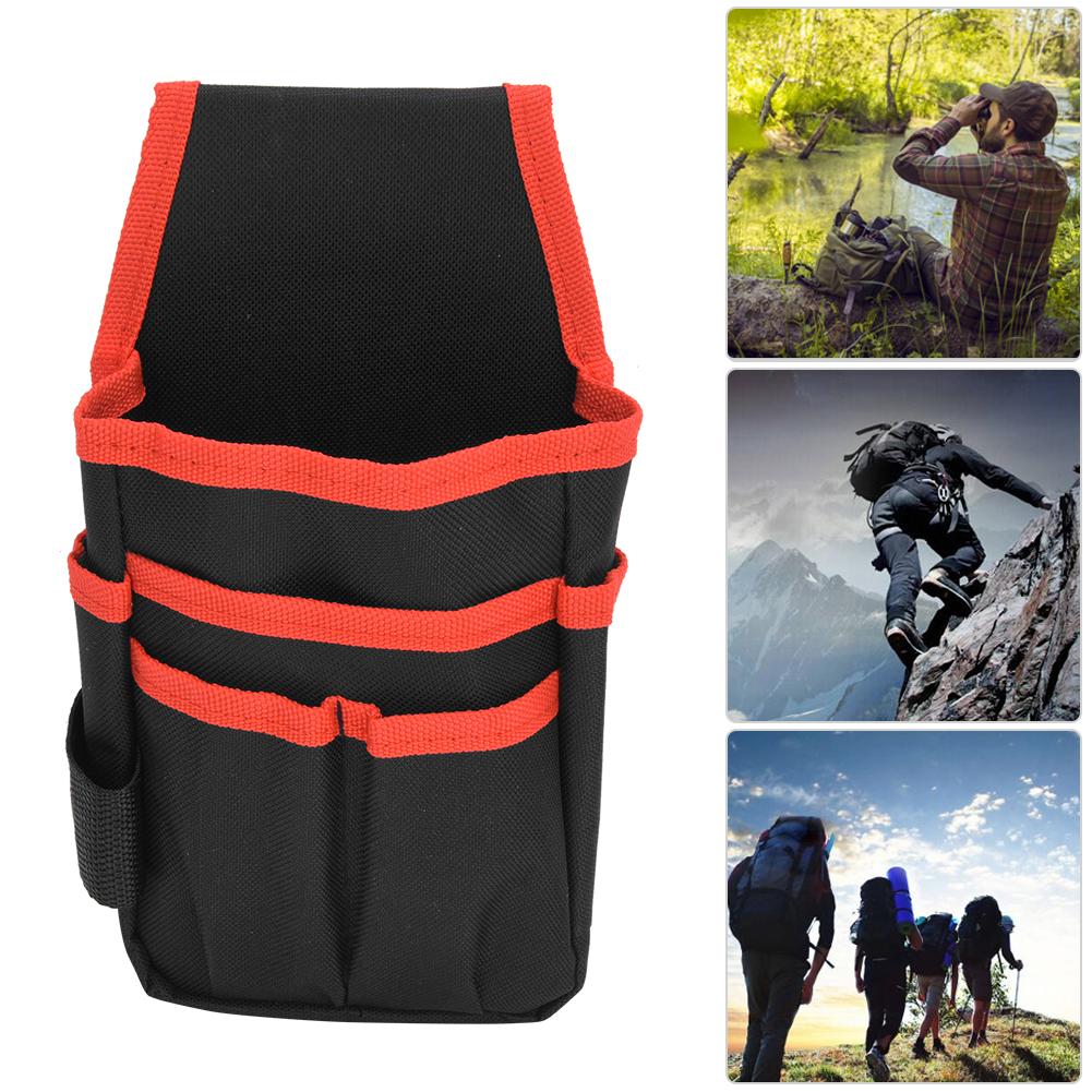 Oxford Cloth Portable Multifunction Tool Pouch Outdoor Mountain Climbing Camping Waist Bag with