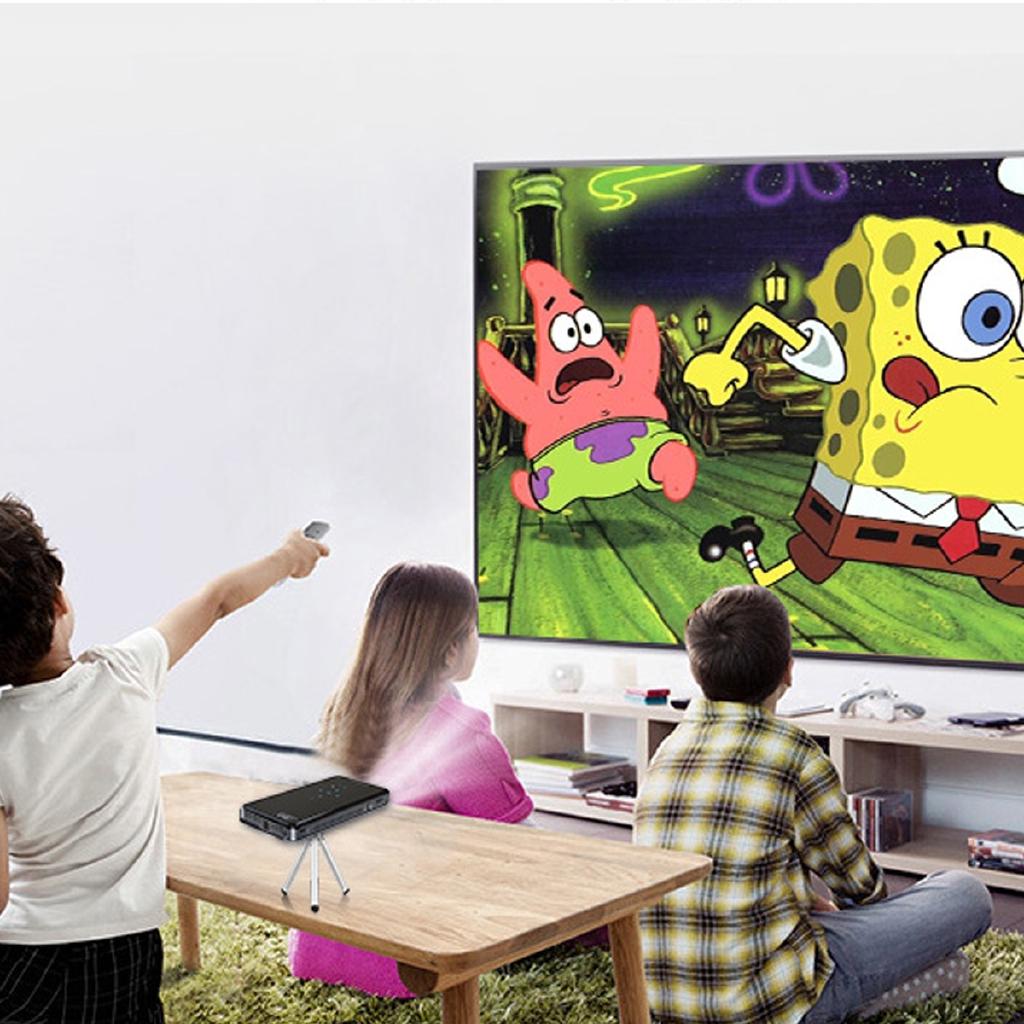 30-200inches HD 1080P Micro WIFI Bluetooth LED Projector Home Theater Android 7.1 2.4G/5G Max 4K HD DC 5V