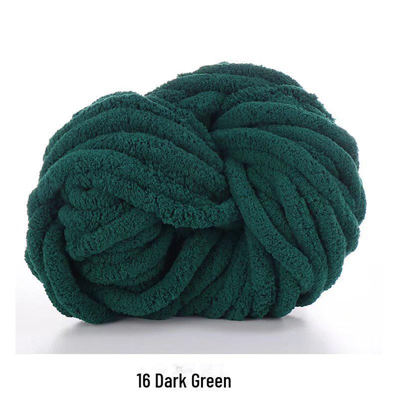 Isländische 2CM Extra Dicke Handgewebte Chenille Eisbar Decke