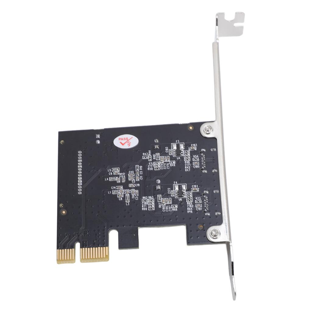 PCIe to Type C Adapter Card USB 3.2 Gen1 2 Port Expansion Card ASM1042 Main Control Chip 5Gbps for Desktop PC