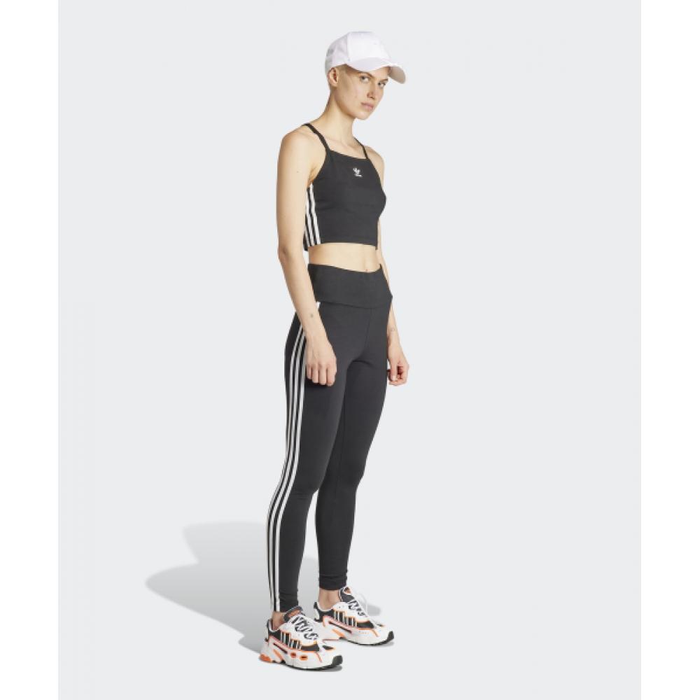 adidas 3s Crop Top Black Iu2405