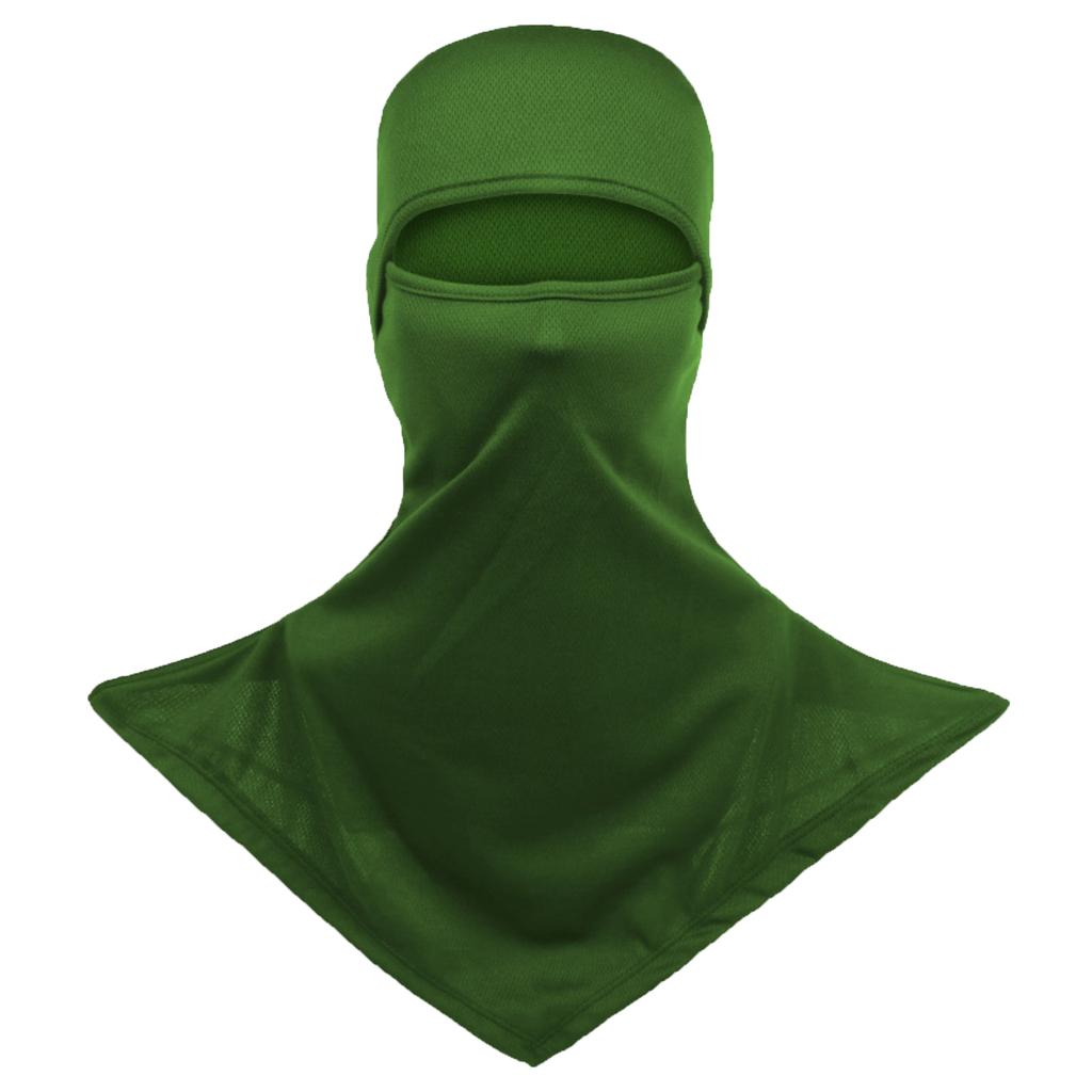 Maschera Balaclava Integrale Maschera Facciale Tessuto Traspirante Leggero Protezione UV Ghetta per il Collo per Attività all'Aperto Ciclismo Corsa Escursionismo