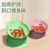 Pet Slow Food Cat Bowl Silicone Suction Cup Tableware Small and Medium Dogs Anti-choking Slow Food