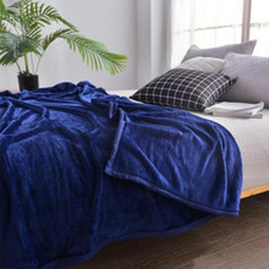 Dual-Purpose Warm Shawl Blanket - Double-Layer, Thick, Perfect for Office Naps or Lounging