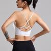 Foreign Trade New Sports Underwear Women Bra Shockproof Push up Fitness Cross Small Sling Vest Bra Top Women