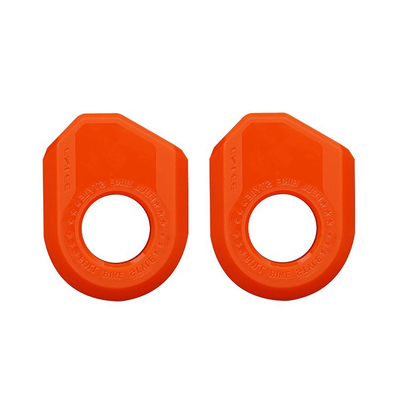 2Pcs Bike Crank Arm Protector TPU Anti Cover For Mountain Road Bike Chainring Universal Decorative Maintenance Gear