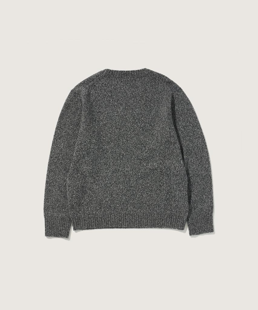 PLAC Rws Wool Round Neck Knit Charcoal